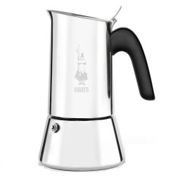 BIALETTI Espressokanne Venus aus Edelstahl 6 Tassen - induktion