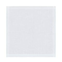 NAPKING Serviette "Bianco Ottico" Weiß 100 % Leinen, 50 × 50 cm, Vollansicht