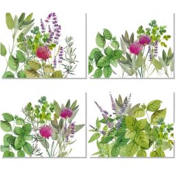 NAPKING Servietten-Set "Epices" 4St./Box 100% Leinen 43x43 cm