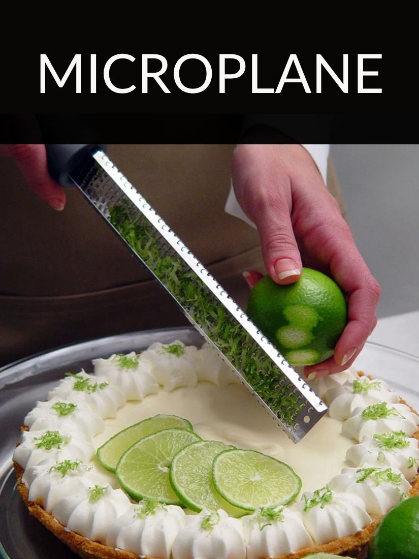 MIcroplane Zestenreibe mit Orangen im Bild