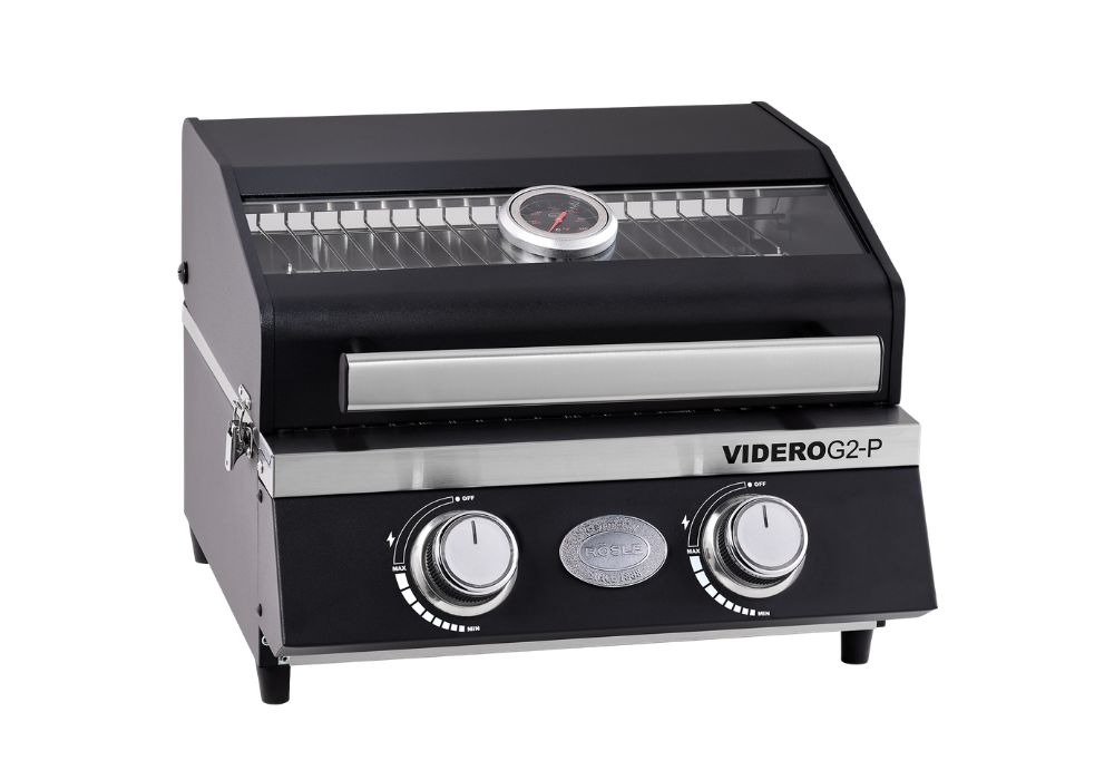 R&Ouml;SLE Gasgrill BBQ-Portable &bdquo;VIDERO G2-P&ldquo; 50 mbar