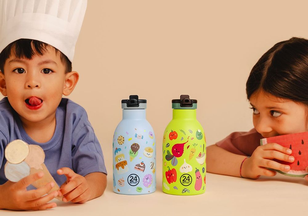 2 Kids mit 24 Bottles Kits Bottle