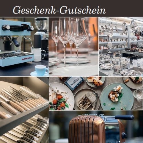 Cucinaria Gutschein Schriftzug auf Detailaufnahmen 