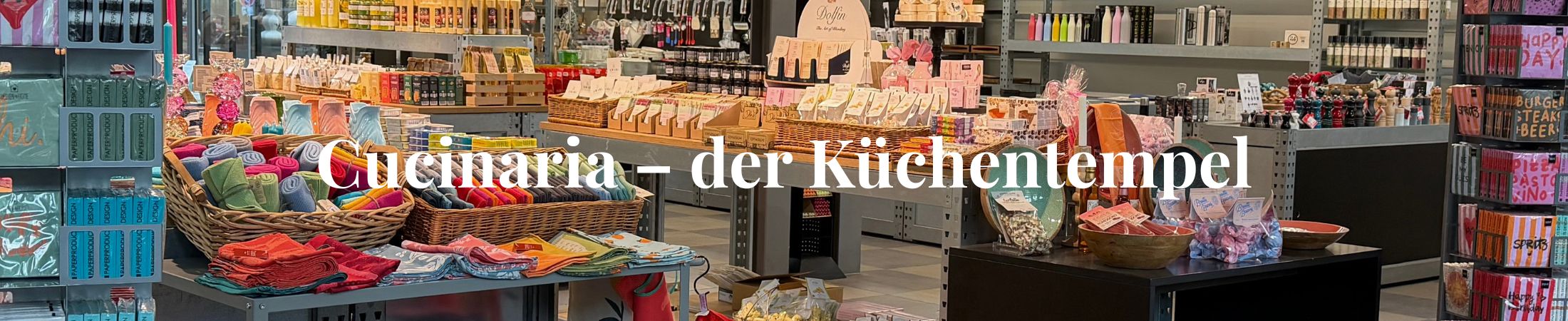 Cucinaria der K&uuml;chentempel &ndash; Blick in den Verkaufsraum