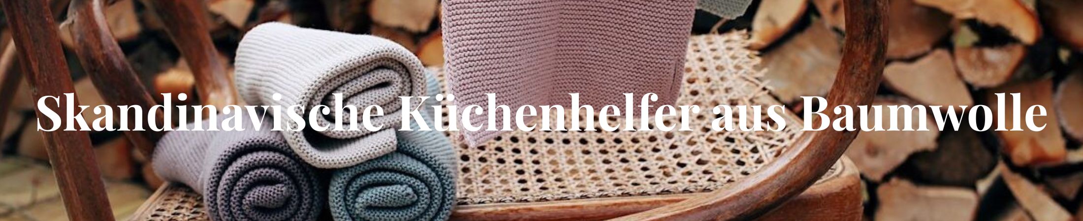Skandinavische Küchenhelfer aus Baumwolle