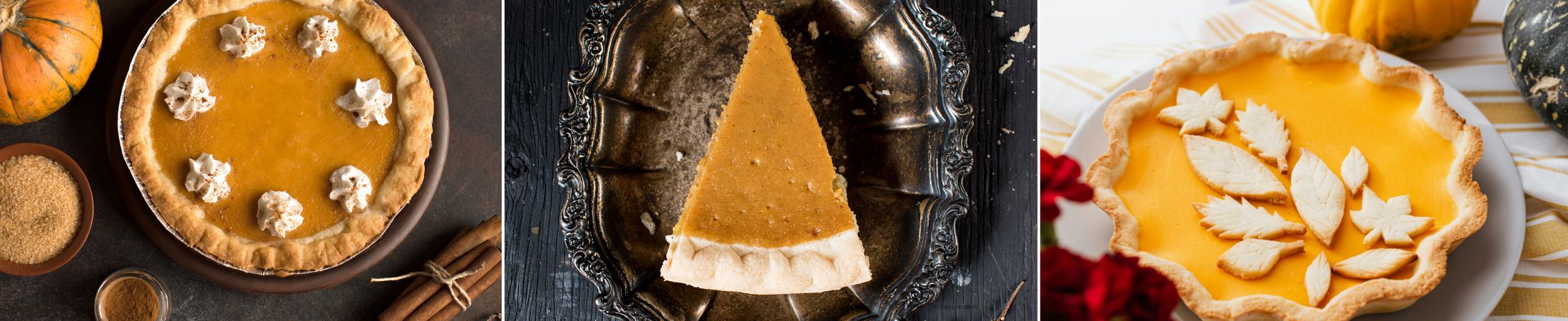 Verschiedene Pumpkin Pie Bilder