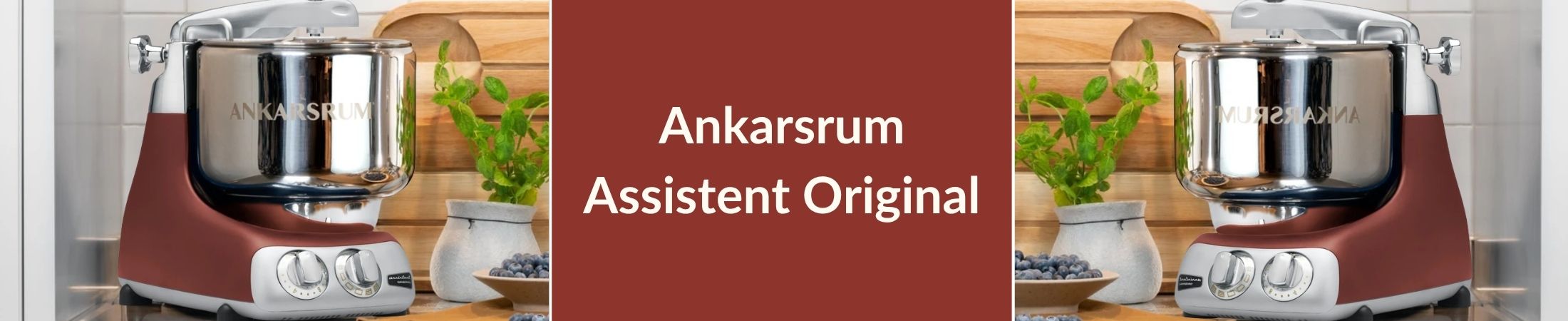 Seiten Banner mit Ankarsrum Bild in einer Küche