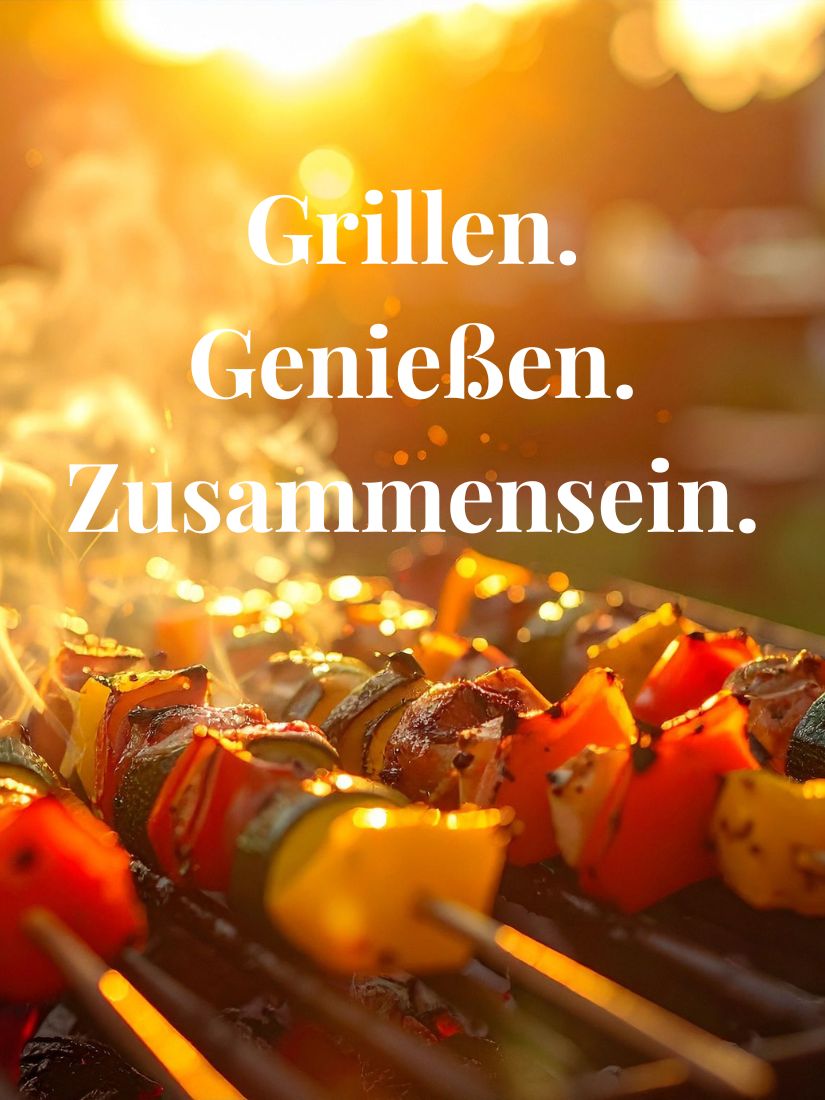 Grillen. Genie&szlig;en. Zusammensein.