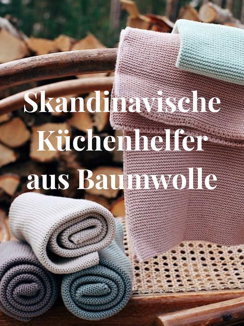 Skandinavische Küchenhelfer aus Baumwolle