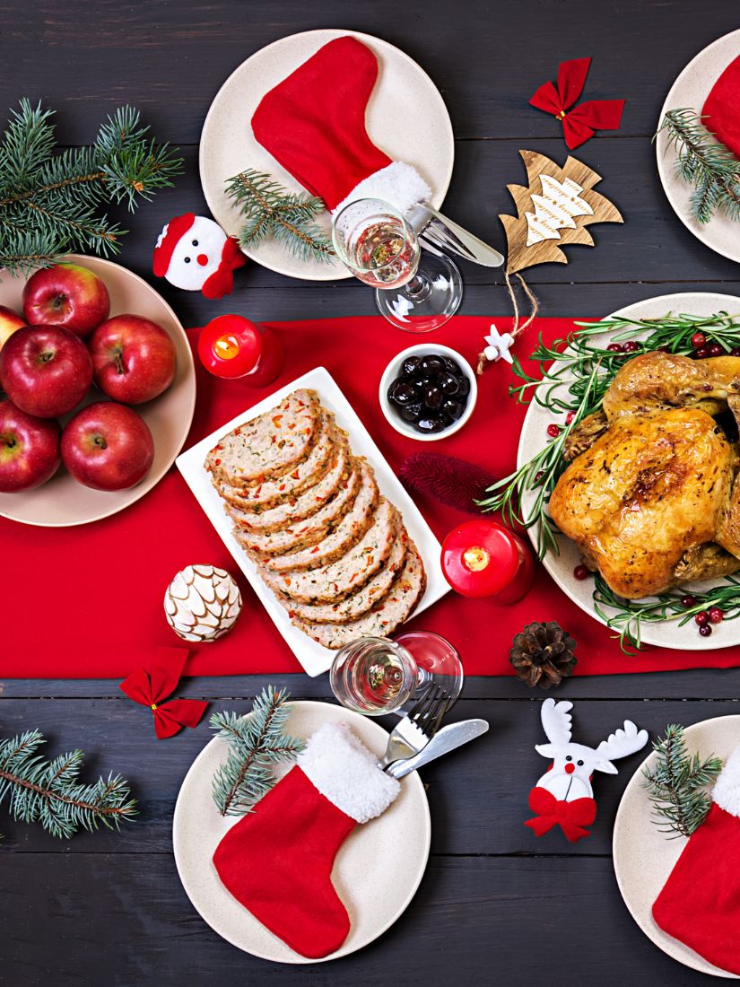 Festlich gedeckte Tafel