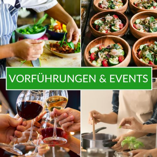 Vorführungen und Events