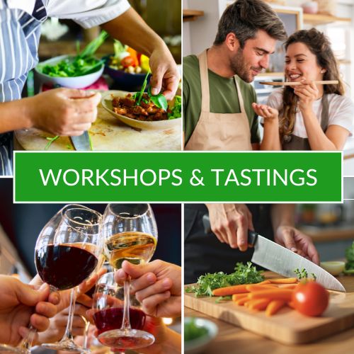 Workshops und Tastings